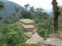 Ciudad perdida. Sierra Nevada de Santa Marta.