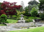 Jardines del pabellón japonés. Düsseldorf.