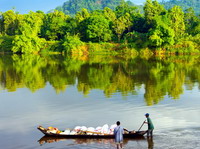 Río en Madagascar.