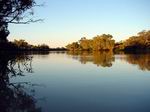 Lago en el centro de Australia.