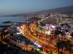 Vista nocturna en Tenerife.