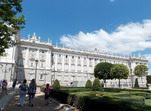 Plaza de Oriente. Madrid.