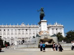 Plaza de Oriente. Madrid.