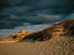 Castillo de Bamburgh. Gran Bretaña.