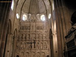 Altar mayor del Monasterio de Poblet. Tarragona