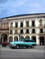Arquitectura tpica en La Habana.