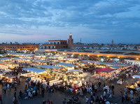 Plaza Djemaa el Fna. Marrakech.