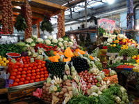 Mercado en la medina. Tánger.