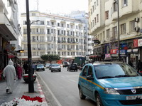 Calle de la Libertad. Tánger.