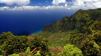 Vista de Na Pali. Kaui. Hawai.