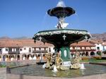 Plaza en Cuzco.