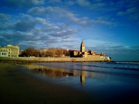 Playa de San Lorenzo. Gijón. Asturias.
