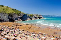 Playa de Bitzurun. San Sebastián. Guipúzcoa.
