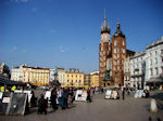 Plaza del Mercado. Cracovia.