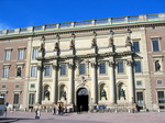 Fachada del Palacio Real. Estocolmo