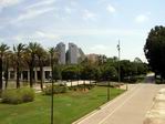 Jardines en el antiguo cauce del Turia. Valencia.