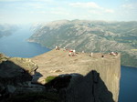 Fiordo de Preikestolen.